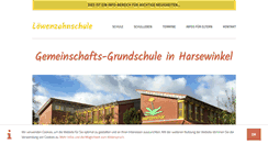Desktop Screenshot of loewenzahnschule-harsewinkel.de